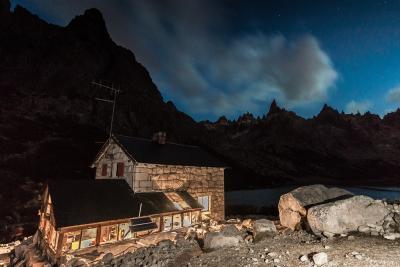 A hikers' refuge in Argentina.
